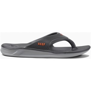 2019 Reef Mens One Sandals / Flip Flops Grey / Orange RF0A3ONC